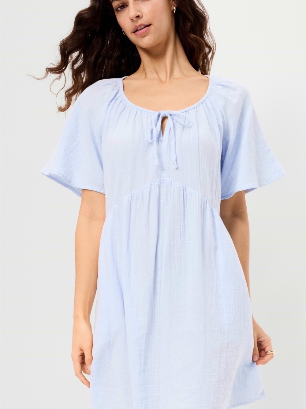 Old Navy Pale Blue Cotton Summer Dress